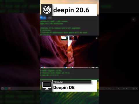 deepin 20.6 Quick overview #linux #deepin #Shorts