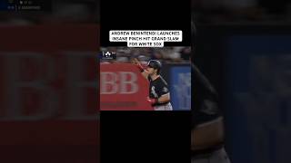 ANDREW BENINTENDI LAUNCHES PINCH HIT GRAND SLAM FOR WHITE SOX