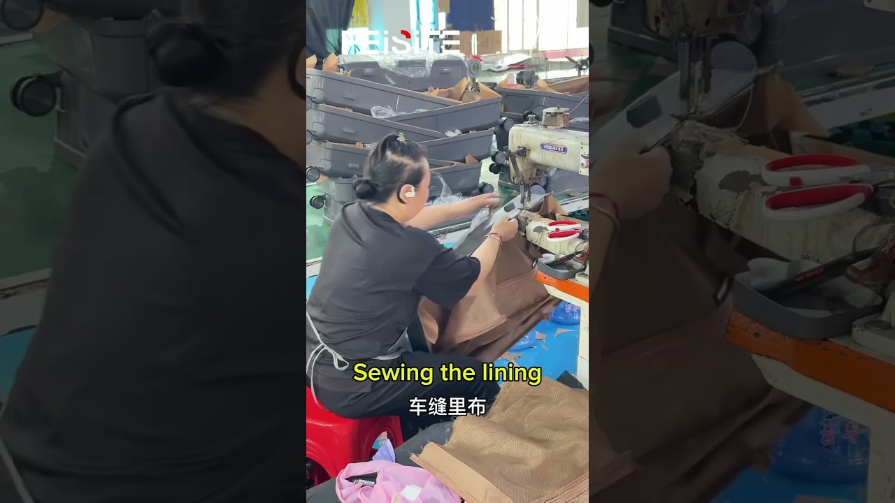 One day in the luggage factory 