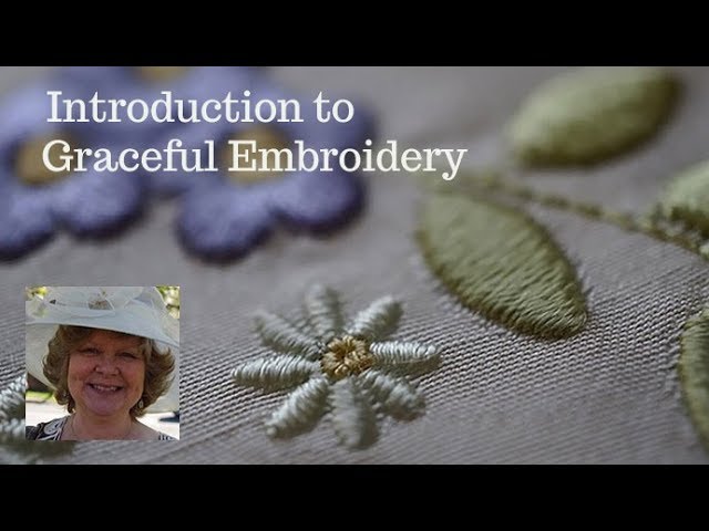 Introduction to the world of Machine Embroidery at Graceful Embroidery 