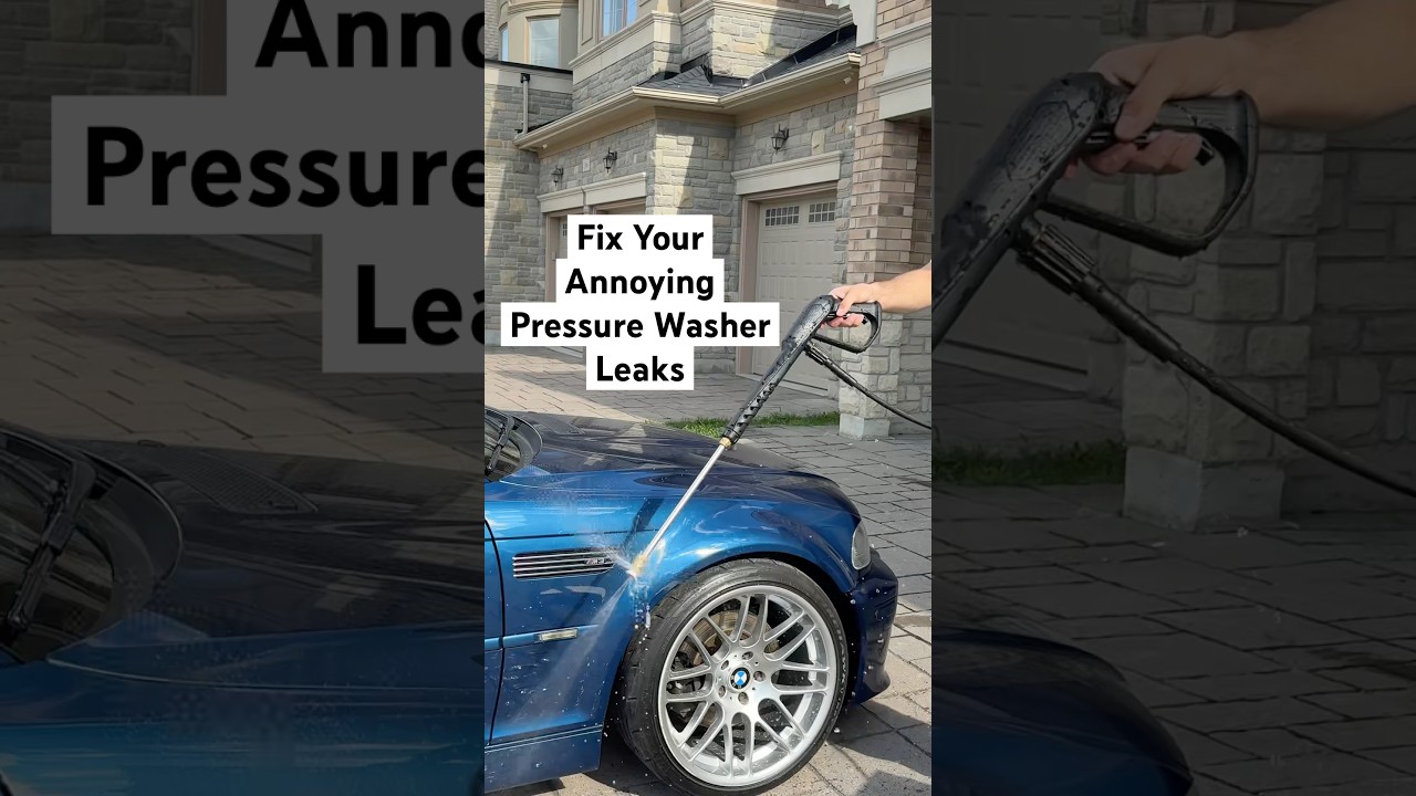 Top 3 Most Common Pressure Washers Leaks and How to Fix Them 