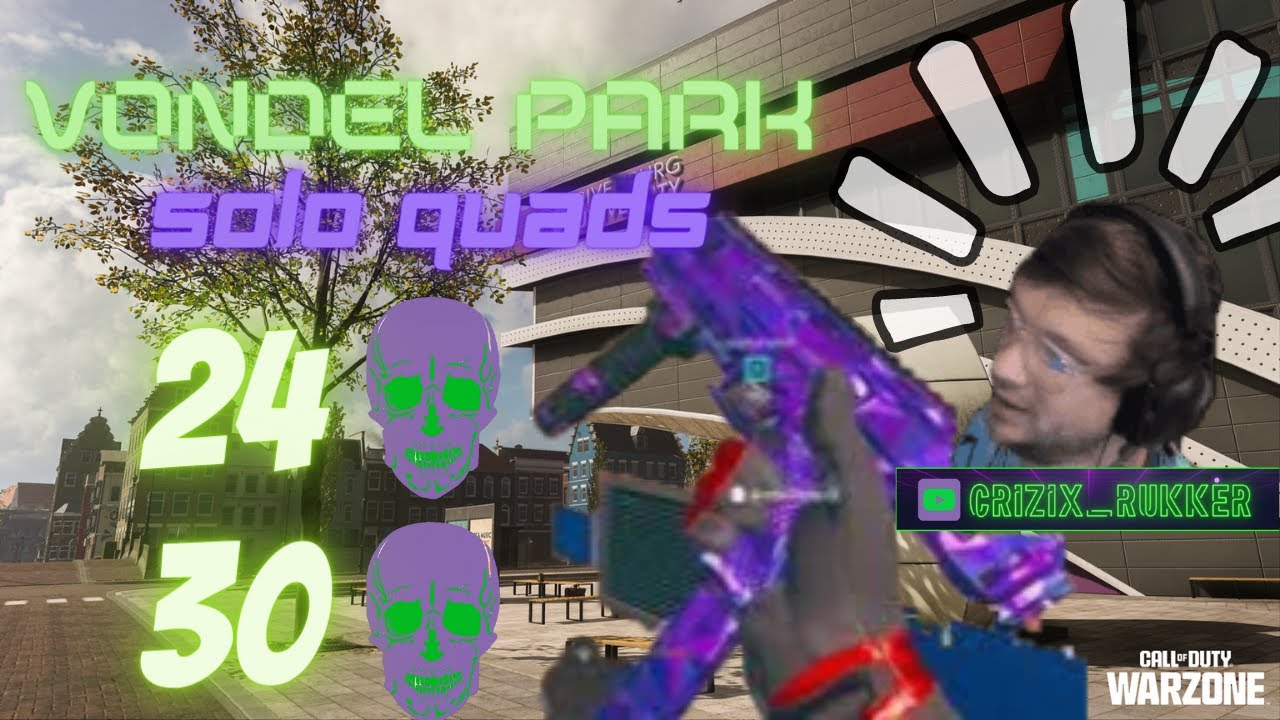 🔥‼️NEW META‼️🔥 FOR VONDEL PARK IN WARZONE | SOLO QUADS GAMEPLAY - YouTube