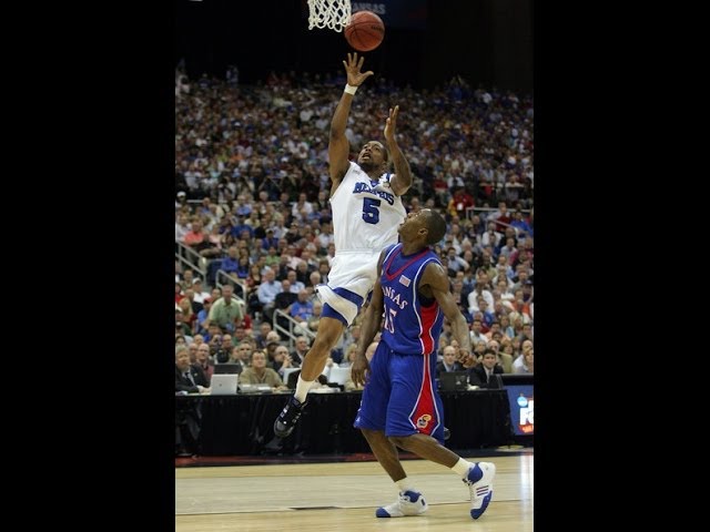 2008 NCAA Championship Game Memphis vs. Kansas part 1 of 2