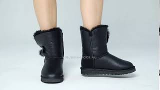 UGG Bailey Button Metallic Black