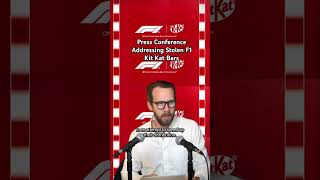 Press Conference Addressing Stolen F1 Kit Kat Bars