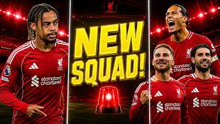 Official Liverpool FC Squad Full Positional Depth Chart Signings