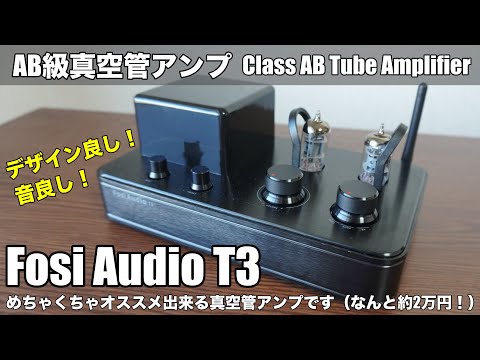 Fosi Audio T3 真空管パワーアンプ　外箱有