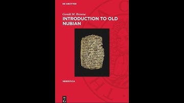 Introduction to Old Nubian #mesopotamia #books #history #cuneiform #assyrian