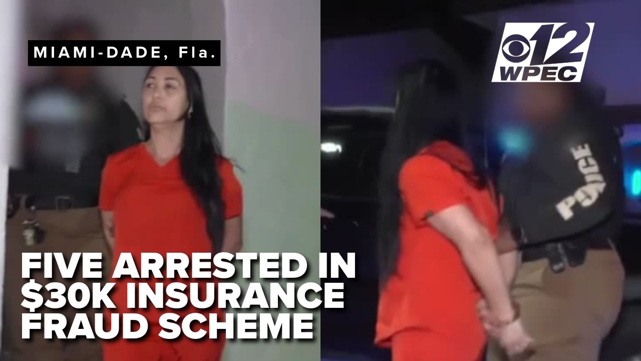 Five arrested in staged crash insurance fraud scheme in Miami‑Dade ...