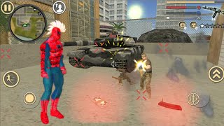 Amazing Spider Rope Hero Strange Gangster Vegas #2 SpiderRope Hero Helicopter Blust Android Gameplay screenshot 2