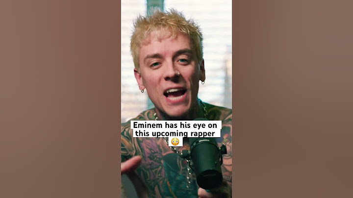 Eminem has his eye on this upcoming rapper 😳