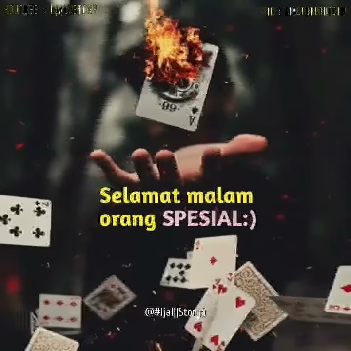 Story wa selamat malam keren, Romantis terbaru 30 detik