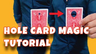 HOLE CARD SMALL TO BIG MAGIC Tutorial