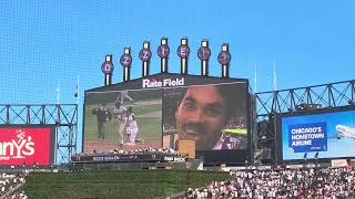 Ozzie Guillen - Chicago White Sox Number Retirement - Full Ceremony (Scoreboard) - 8/8/2026