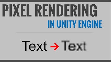 Pixel Rendering (Low Res) In 2 Steps In Unity