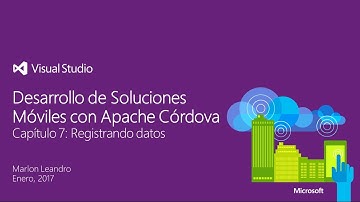 [Desarrollo con Apache Cordova] Registrando datos (7/15)