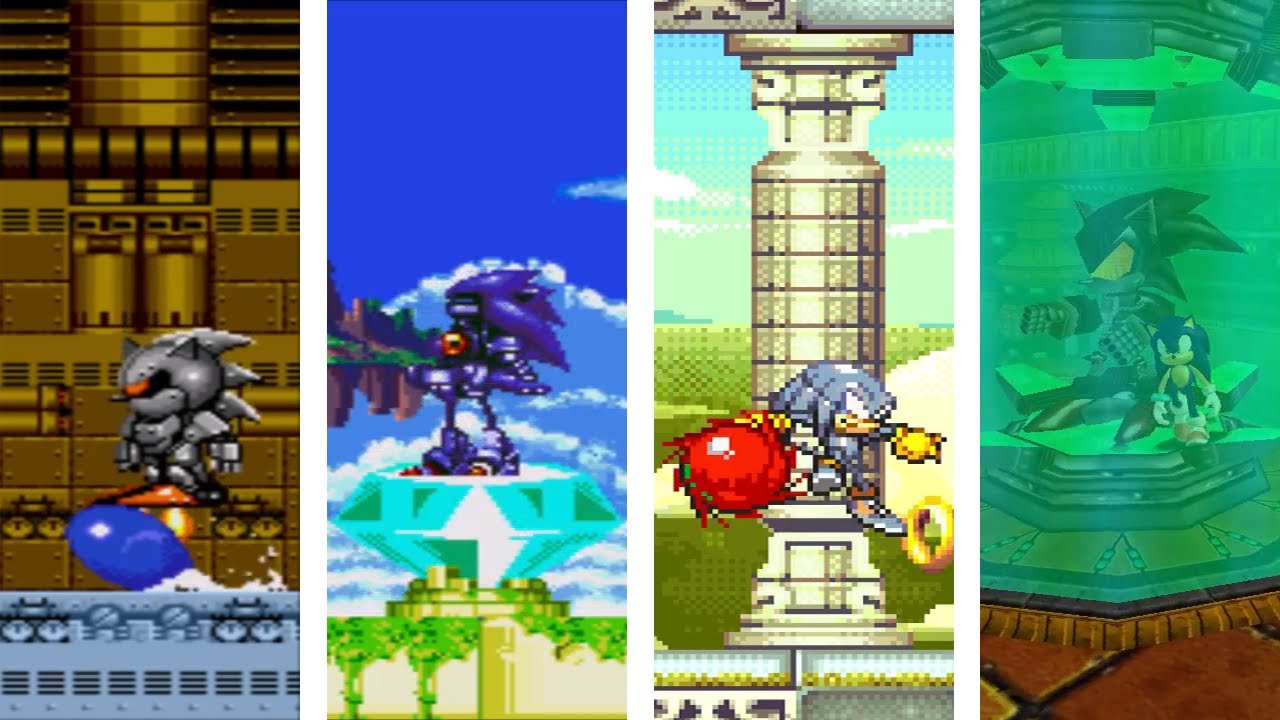 The Mecha Sonic Story ▸ All FOUR Versions Of Mecha Sonic 