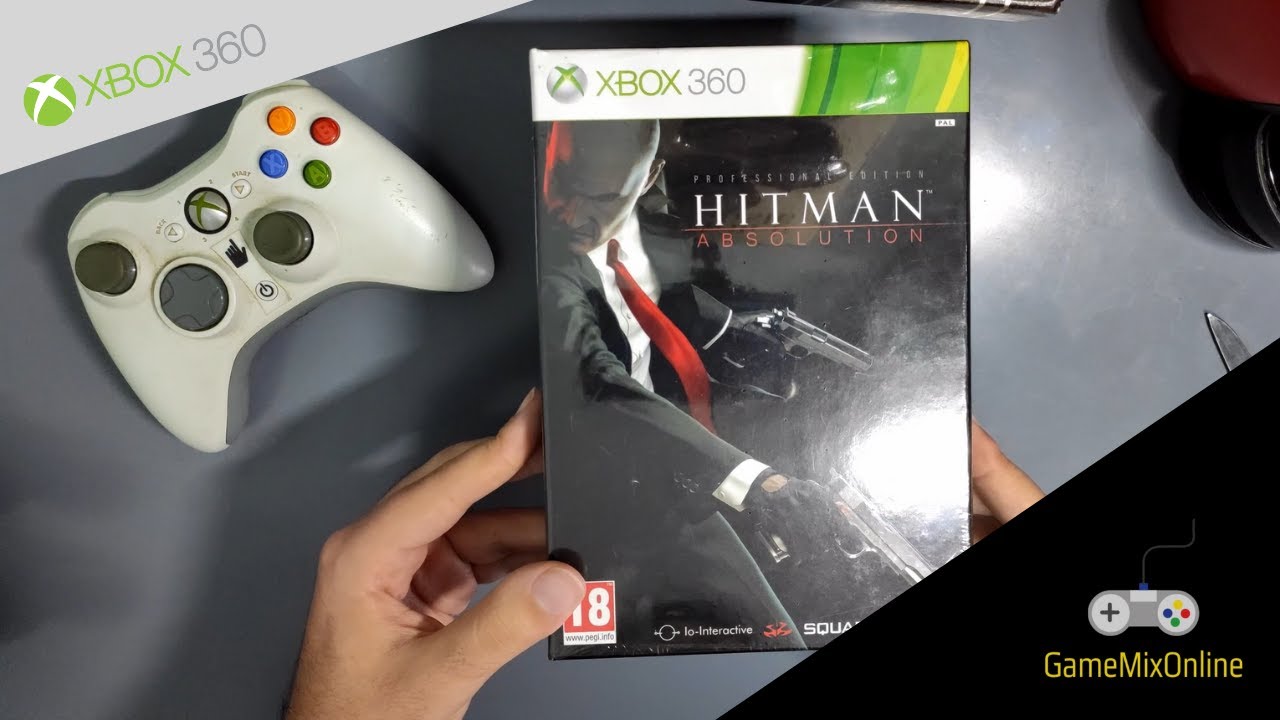 HITMAN ABSOLUTION - Collector's Edition - SEALED [XBOX 360] - Unboxing and  Testing - YouTube