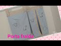 Porta fralda (kit saco e porta fralda)