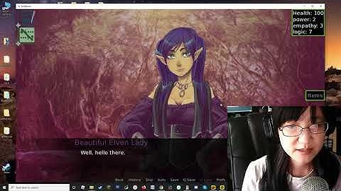 40 year old full time working mom makes first visual novel game!