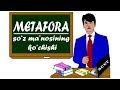 Ona tili. METAFORA – so'z ma'nosining ko'chishi (Leksikologiya)