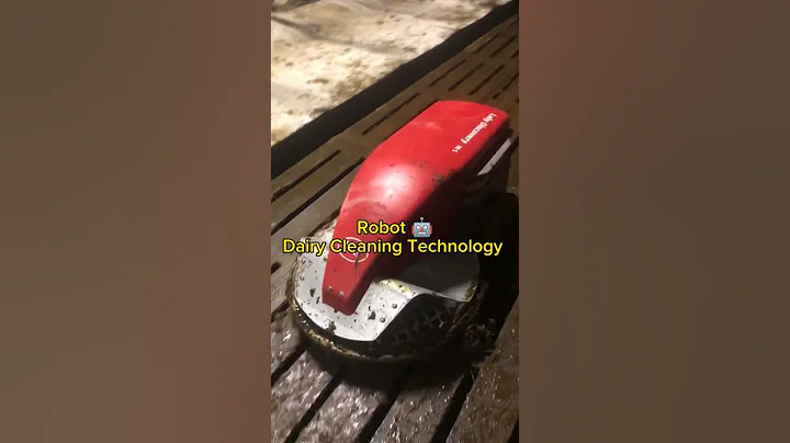 Amazing Robot Dairy Cleaning Technology | Modern Dairy Technology #viral #shorts #dairy #cow #farm