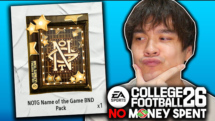 I Finished the NOTG EVENT on NO MONEY SPENT College Football 26!