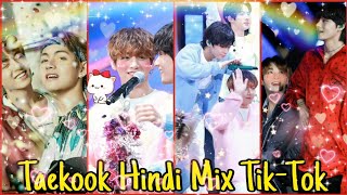 #Taekook🐯❤🐰Tik Tok hindi mix videos 🔥||By Vminkook 💜||Part-4🤩||