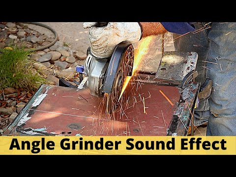 Angle Grinder Sound Effect - with Video