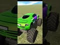 Mahindra Thar Or Monster Truck | Who will Win 🏆in Indian bike driving 3d #viral #shortvideo