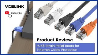 Product Review: RJ45 Strain Relief Boots for Ethernet Cable Protection | VCELINK screenshot 5