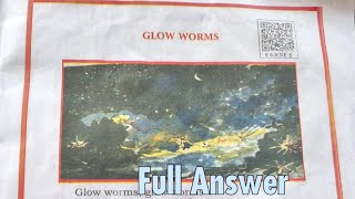 2Nd Std English Glow Worms Full Answer