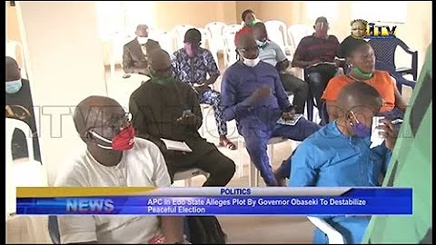 Edo APC alleges plot by Gov. Obaseki to destabilize peaceful election
