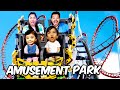 Myra  shaurya sat on the most terrifying rollercoaster rides