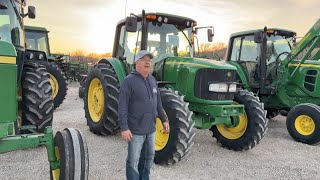 John Deere 6420 with 3197 Hours Sold Hot Yesterday on Strawberry Point, IA Auction