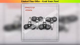 Best 4 PCS Car Tire Pressure Monitor Sensor TPMS 7PP907275F For audi A4 B7 B8 A6 C6 A8 D4 Q7 R8 RS4