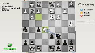 Kings Indian Attack Symmetrical Defense Clical Led Chess