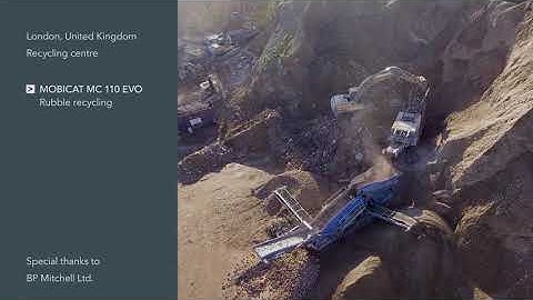 Jaw Crusher Rubble Recycling MC 110 R EVO | KLEEMANN