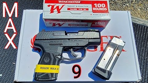 Cover Image for Ruger Max 9 Review & Shoot Max-9 9mm