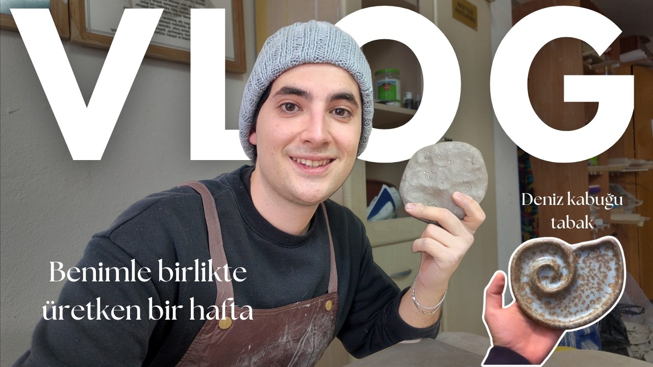 Bir Kaç Gün, Çok Fazla Hobi | Punch tablo & Seramik atölyesi + Matcha Önerisi Vlog
