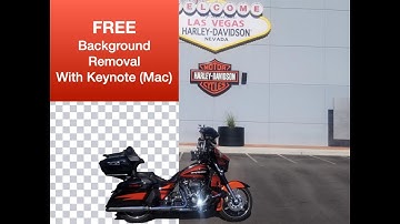 How to Remove a background from and image with Keynote (MAC)