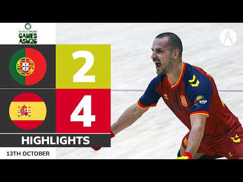 Portugal vs Spain (2-4) | HIGHLIGHTS WORLD CHAMPIONSHIP MEN