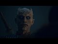 The long night ending scene part ii   arya vs the night king  jorah death  quality