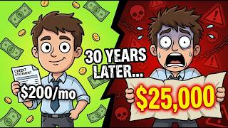 The True Cost of Minimum Payments， How a ¥10,000 Purchase Can Snowball into ¥25,000 #CreditCardDebt