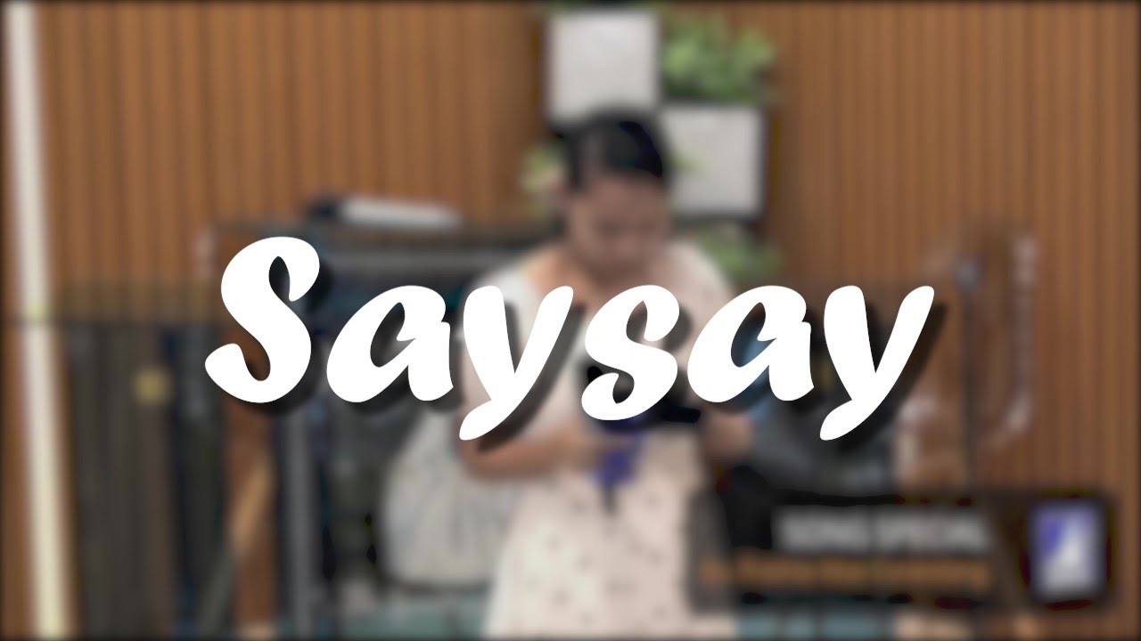 Saysay - Sis. Prethie Mae Carandang