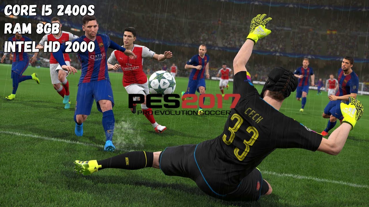 PES 2017 On I5 2400S Ram 8GB Intel HD 2000 || Test Game I5 2400S Without Graphic Card #9