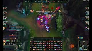 Split pushing Leona 1v2 Zeri then kites Voli for the kill #leagueoflegends #Leona #ranked #shorts