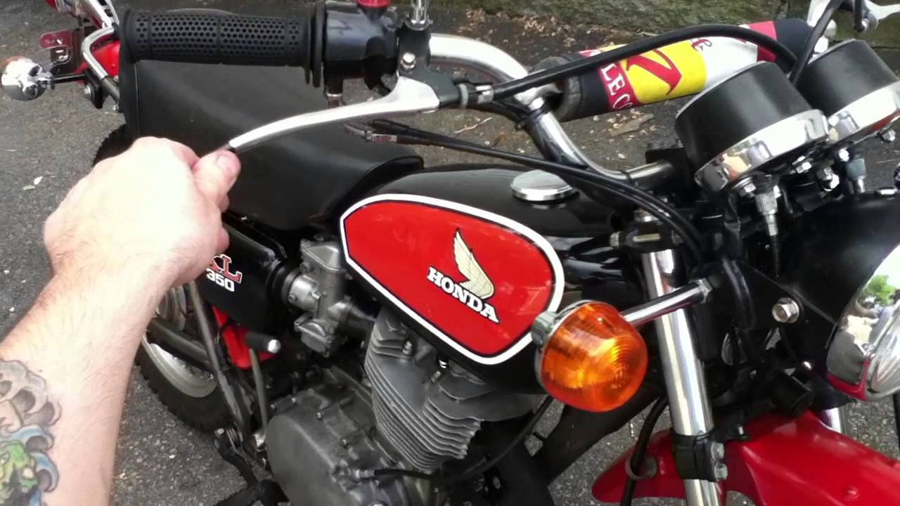 1974 Honda XL 350 almost finished with restoration - YouTube