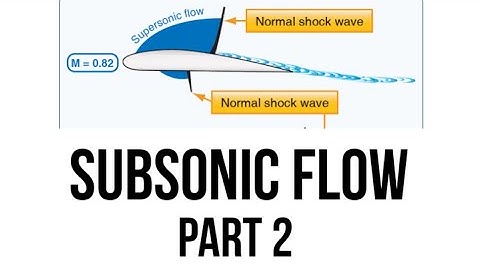 ATPL training videos #06 Subsonic flow part 2 , incompressible flow, supersonic, mach number,