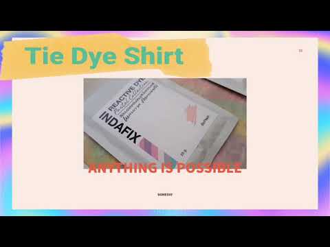 How to do Tie dye shirt 😁(วิธีทำเสื้อมัดย้อมง่ายๆ สบายๆที่บ้าน)🏳️‍🌈